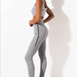 Grey legging and tank SET